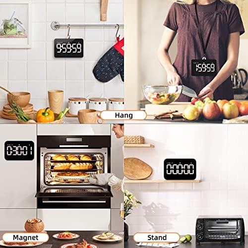 Rechargeable Digital Kitchen Timer