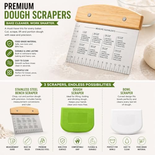 BOORIKA Sourdough Bread Baking Tool Set
