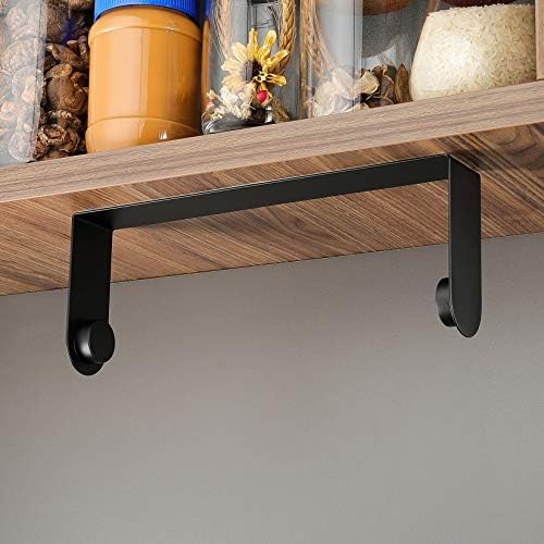 ZUNTO Black Paper Towel Holder, Self Adhesive,