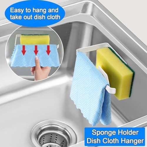 GAViA Sponge Holder for Kitchen Sink, Sink Caddy, Wall Hanging or in-Sink