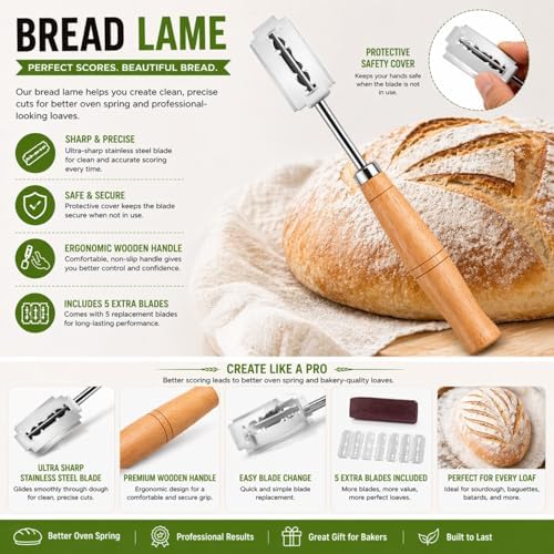 BOORIKA Sourdough Bread Baking Tool Set