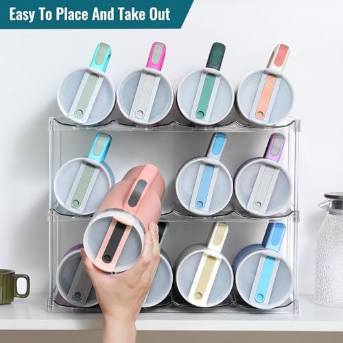 Premium Water Bottle Organizer for Stanley 40OZ & Various Bottles