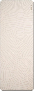 4mm Cushioned Exercise Mat for Yoga & Pilates - Anti Slip, Polyurethane with Suede Top & Carrying Strap
