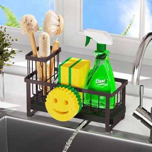 Sponge Holder for Kitchen Sink, Sink Caddy