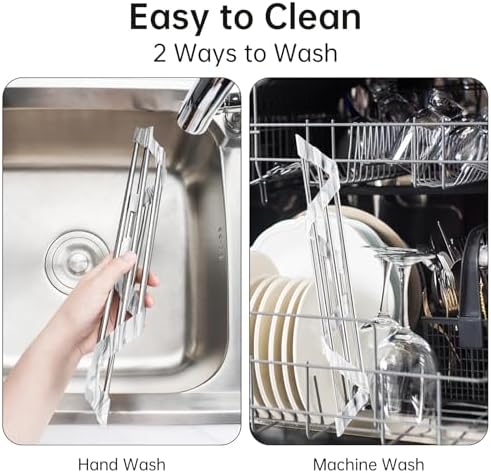Tomorotec Marble Triangle Roll-Up Dish Drying Rack
