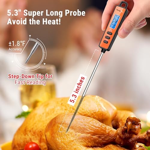TempPro TempSwif 1 Sec Meat Thermometer Digital