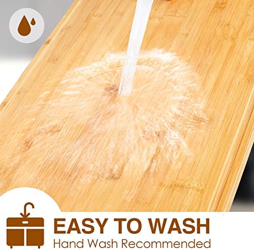 Empune 30" x 20" Turkey Carving Board, Bamboo Cutting Boards