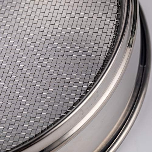 φ20×4.5cm 35 Mesh 304 Stainless Lab Sieves Economy Test Sieve 304 Stainless
