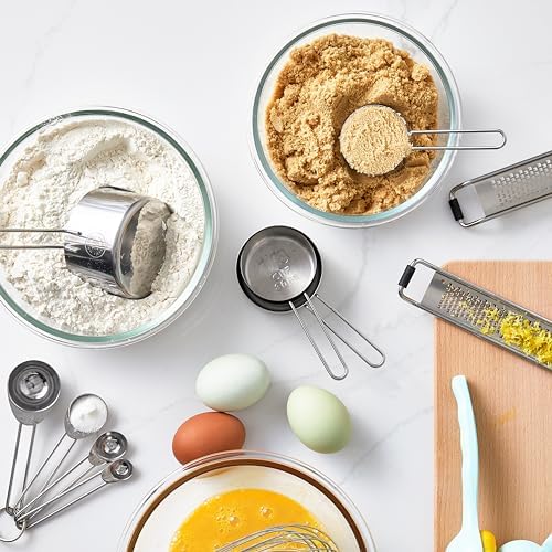 Martha Stewart Richburn 4-Piece Stainless Steel Measuring Cups Set – Durable