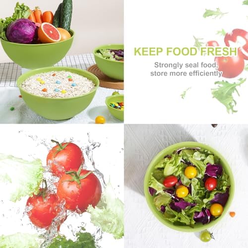 BoxedHome BPA Free Plastic Round Mixing Bowl