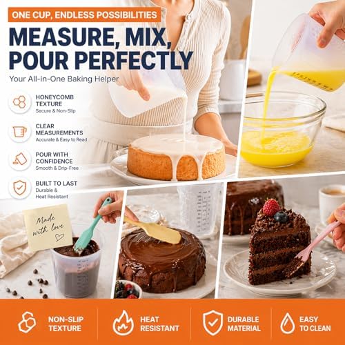 Silicone Measuring Cups Set