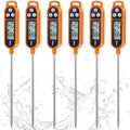 Copkim 6 Pcs Instant Read Meat Thermometer Long Probe