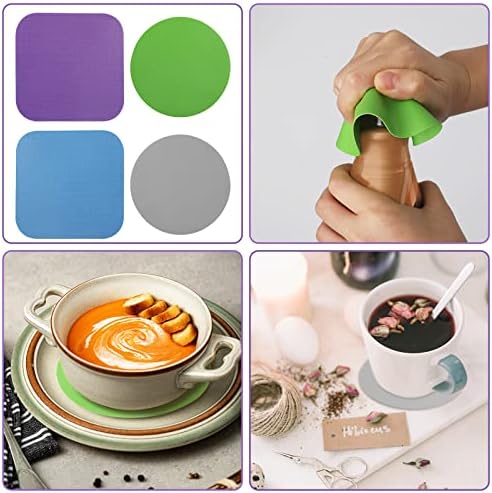 LUTER 4pcs Jar Opener Gripper Pad