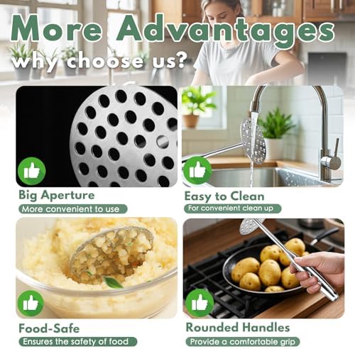 Stainless Steel Potato Masher