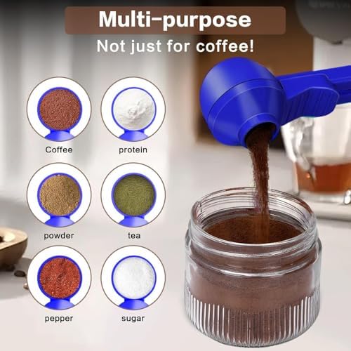2-in-1 Coffee Scoop with Funnel, 2 Tbsp Measuring Spoon