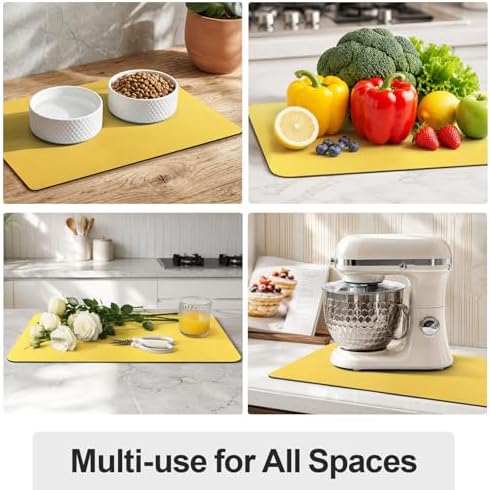 Ecotrim - Dish Drying Mat for Kitchen Counter | Coffee Bar Mat for Countertops