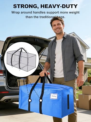 HOMESURE Supports 200lbs Heavy Duty Moving Bags