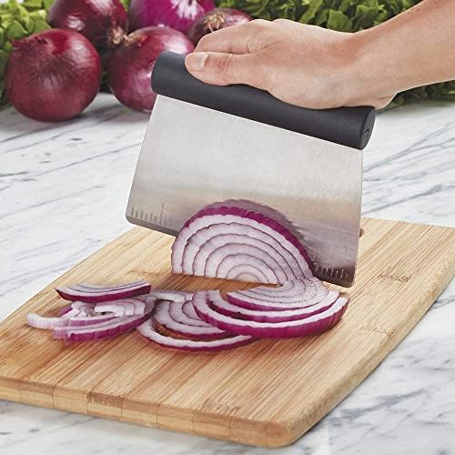 KitchenAid All Purpose Stainless Steel Dough Pastry Scraper/Chopper/Cutter