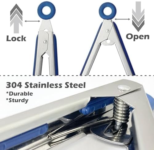 9" Kitchen Tongs for cooking