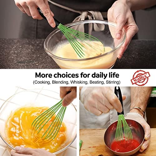 Walfos Silicone Whisk, Rubber Whisks