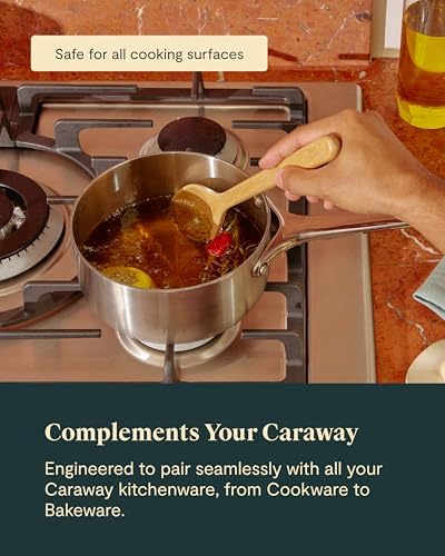 Caraway 9-Piece Wooden Kitchen Utensils Set