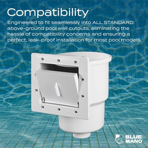 Blue Mano Standard Pool Skimmer Kit