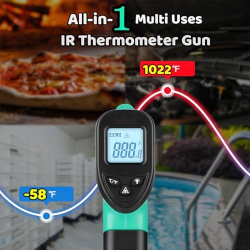 OnniOne Digital Laser Thermometer Temperature Gun