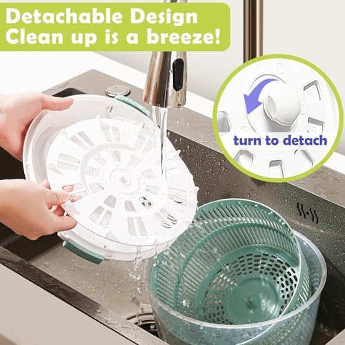 4.8 Qt Large Salad Spinner