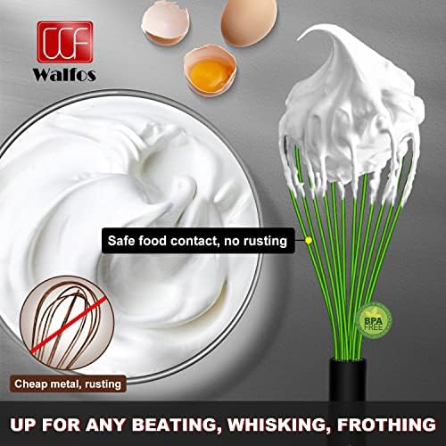 Walfos Silicone Whisk, Rubber Whisks