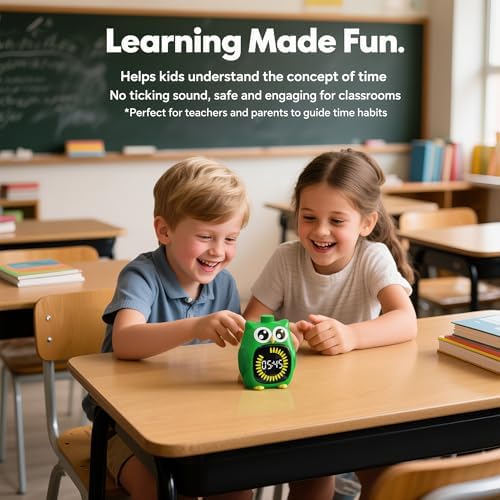 Doli Yearning Visual Timer for Kids, 99 Minute Countdown Timer Green