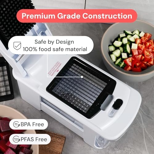 Fullstar Pro XL Vegetable Chopper & Mandoline Slicer, 11-in-1 Kitchen Tool