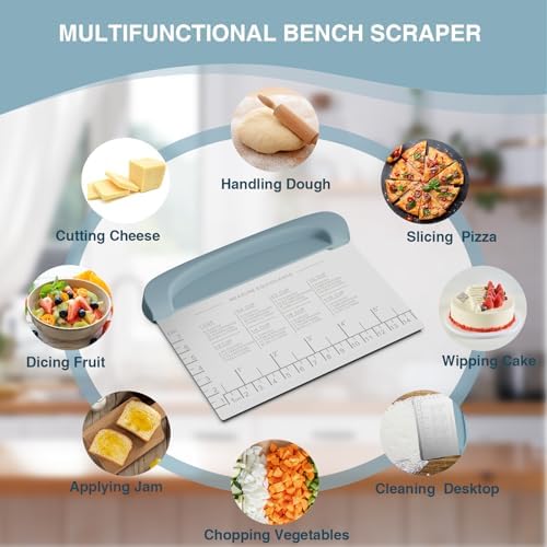 Bench Scraper Dough Scraper Bowl Pastry Scraper
