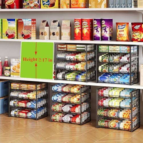 JKsmart 4-Tier Can Rack Organizer