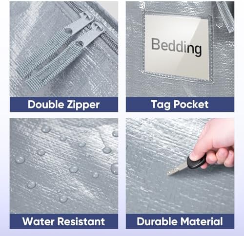 TICONN 2 Pack Extra Large Moving Bags Heavy Duty