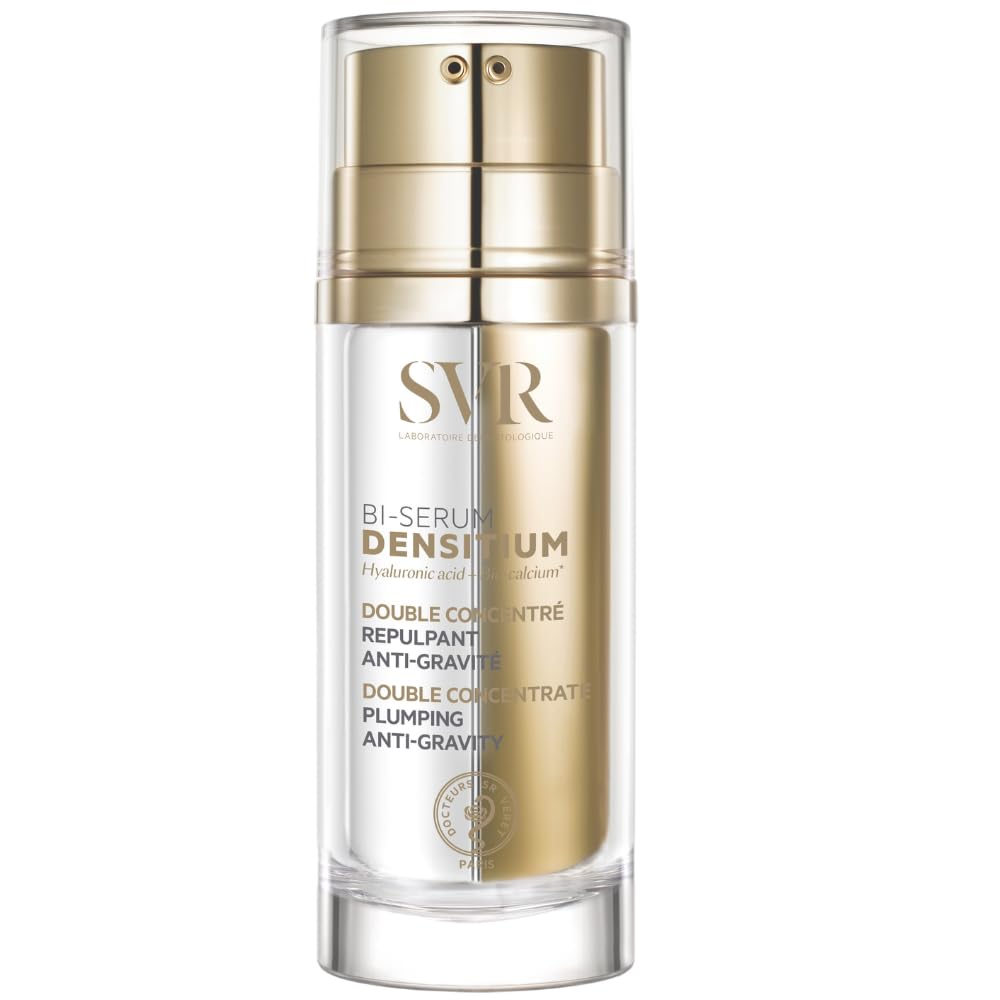 SVR Densitium Anti-Aging Serum for Mature Skin - Hyaluronic Acid & Regenerative Oils, Non-Comedogenic, 1.01 fl oz