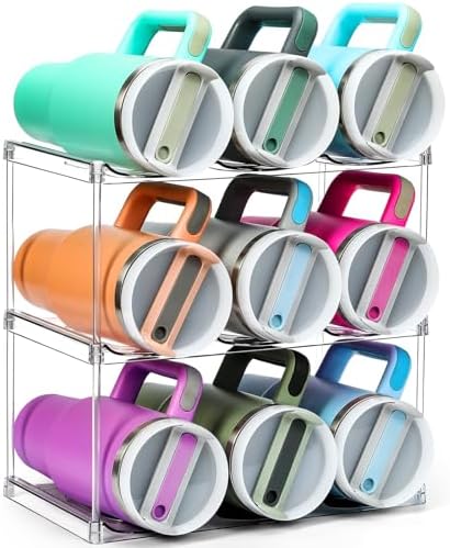 Premium Water Bottle Organizer for Stanley 40OZ & Various Bottles
