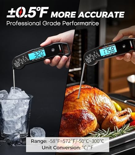 Atogou Professional Meat Thermometer Digital, <1 Sec Instant Read