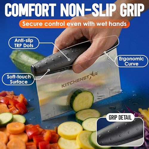 Multi-Purpose Bench Scraper/Dough Cutter