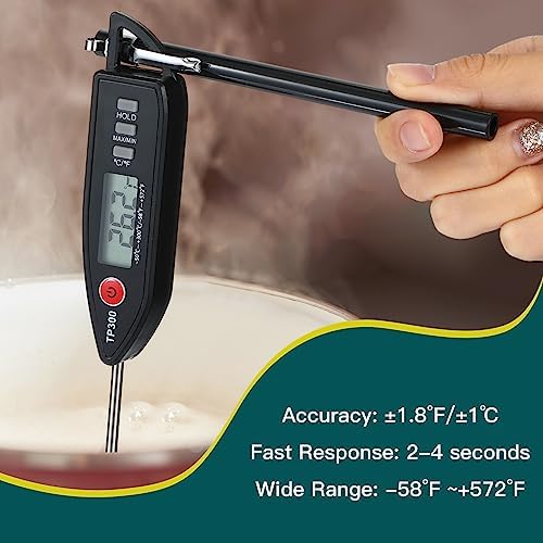 Copkim 6 Set Digital Food Thermometer Long Probe Instant