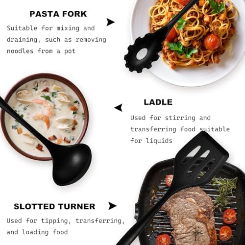 Silicone Kitchen Utensils Set