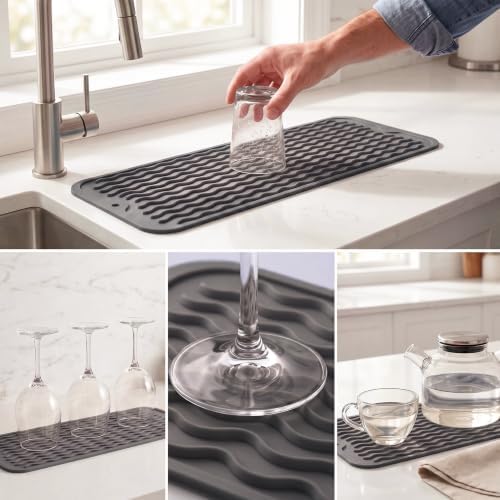MicoYang Silicone Dish Drying Mat