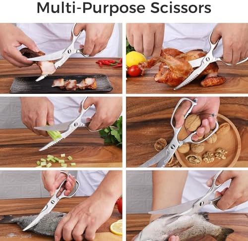 Sunnecko Heavy Duty Kitchen Scissors