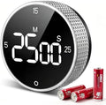Digital Kitchen Timer with Magnetic, Large LED Display Countdown/Countup Timer