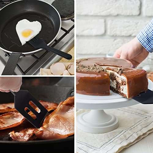 2 Pack Silicone Mini Brownie & Cookie Spatula, Heat-Resistant Turner, Flip Egg