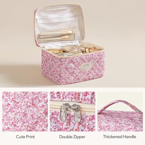 HBselect Quilted Makeup Bag