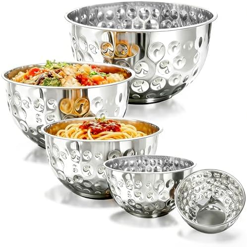 Stainless Steel Mixing Bowls Set of 5
