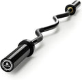 LIONSCOOL Premium 4ft/4.9ft/6ft Barbell for Strength Training and Olympic Weightlifting, 2 Inch Bar for Squats, Curls, Deadlifts, Presses, Hip Thrusts, 350lbs/500lbs/700lbs Weight Capacity