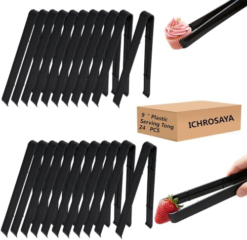 Plastic Serving Tongs Disposable Kitchen Tongs