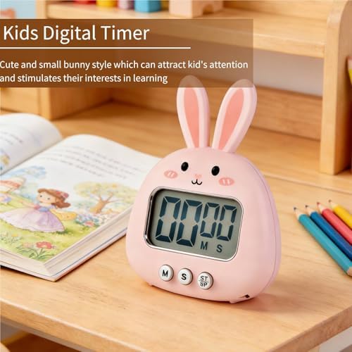 Cute Digital Desk Timer, Cute Digital Kitchen Timer Digital Magnetic Digital