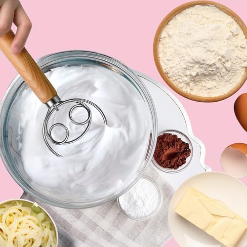 BOORIKA Danish Dough Whisk – Sourdough Mixing Tool